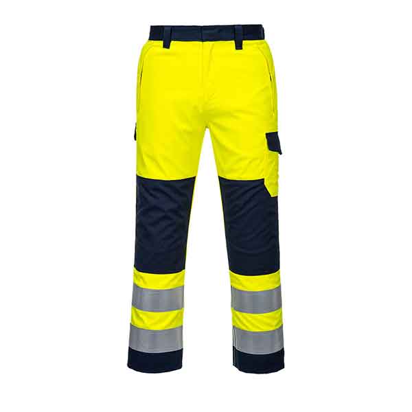 Progarm PPE retardante de fuego alta visibilidad pantalones 
